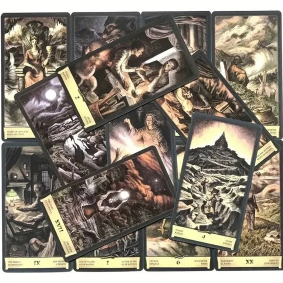 DARK GRIMIORE TAROT - Picture 3 of 3